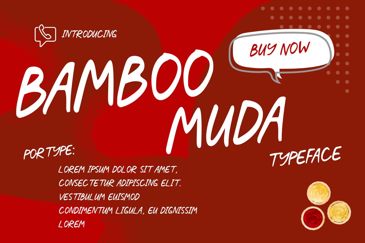 Czcionka Bamboo Muda