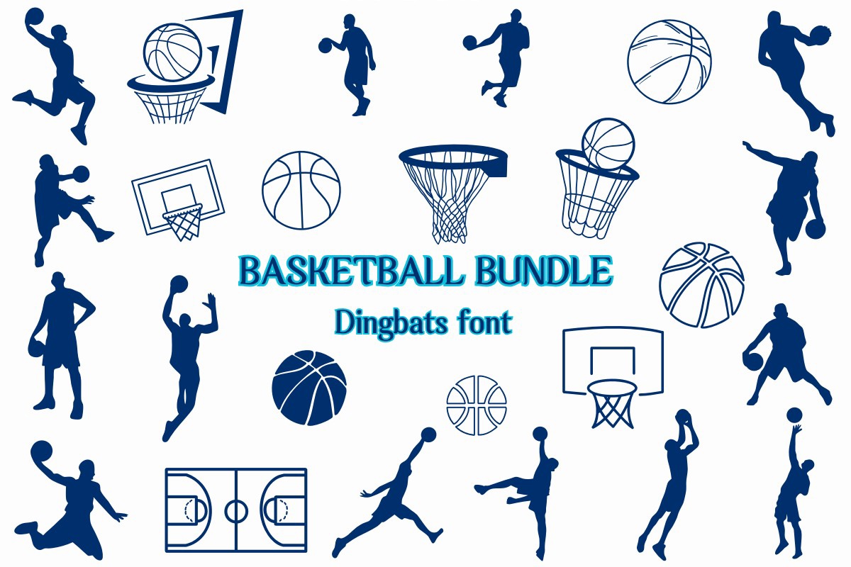 Czcionka Basketball Bundle