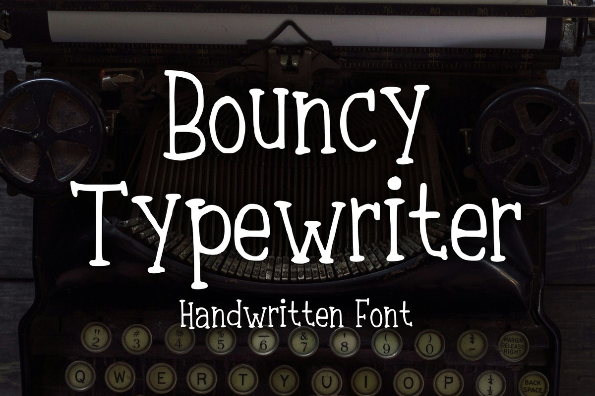 Bouncy Typewriter