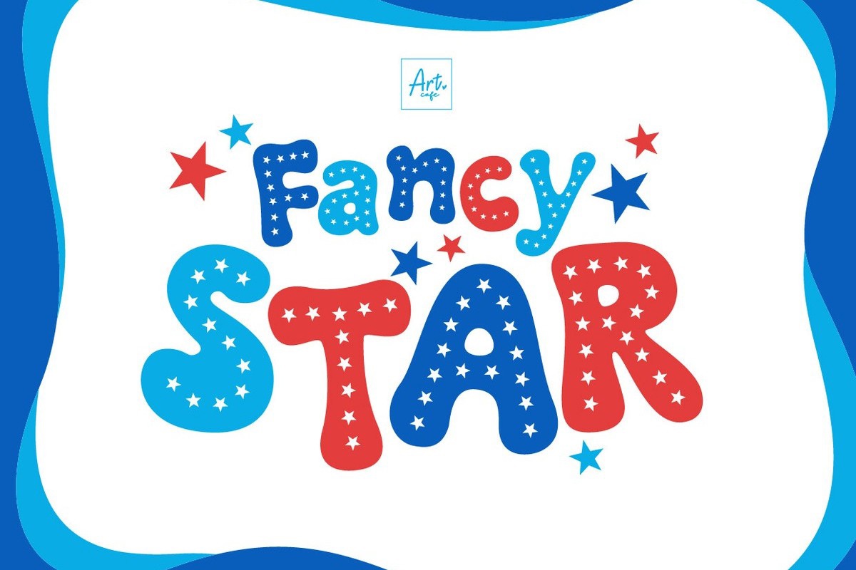 Czcionka Fancy Star