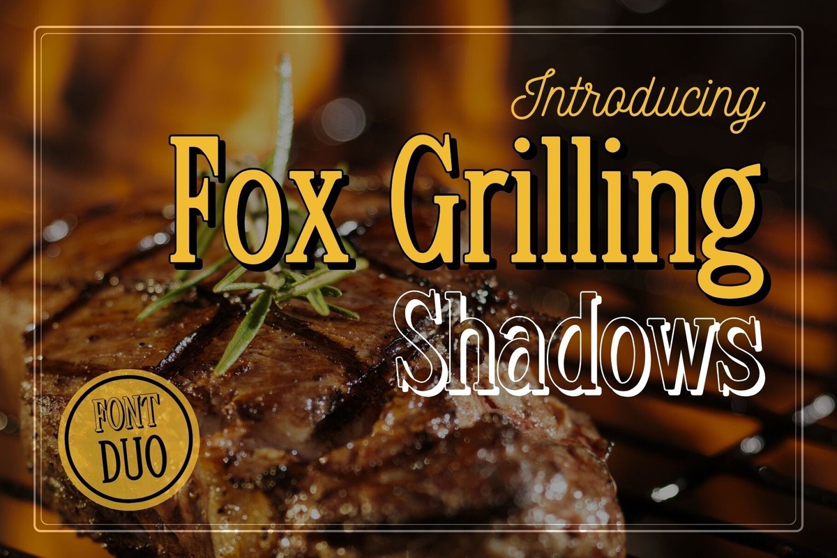 Czcionka Fox Grilling