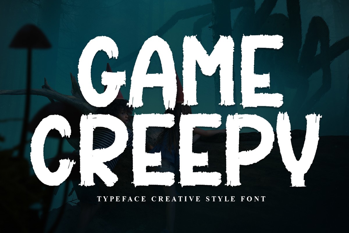 Czcionka Game Creepy