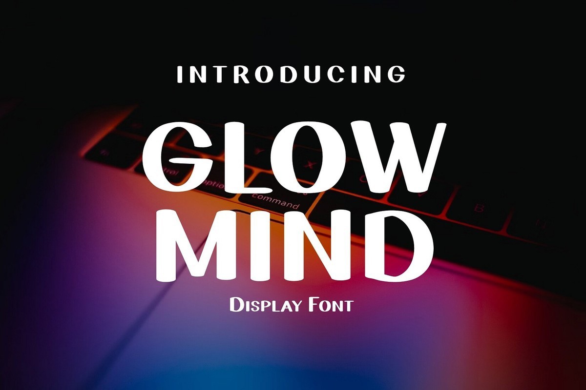 Czcionka Glow Mind