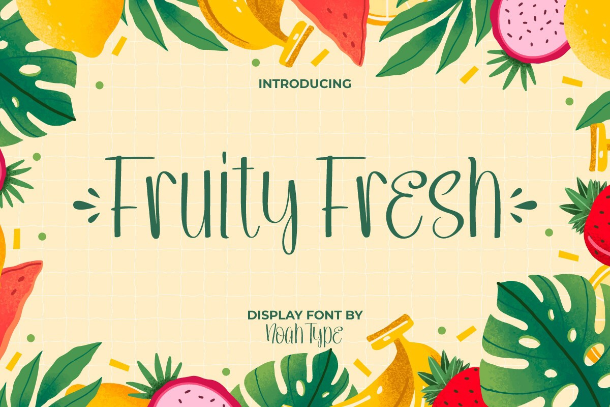 Czcionka Fruity Fresh