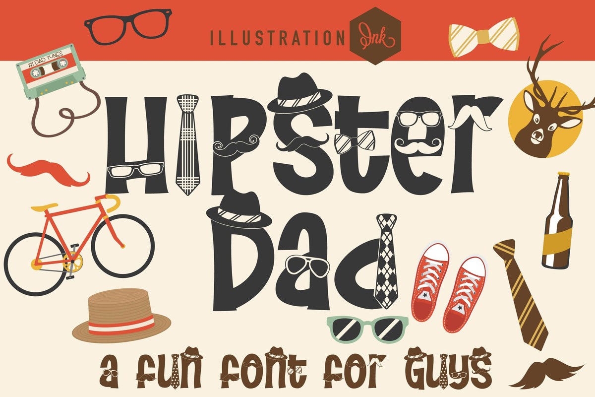 Czcionka PN Hipster Dad