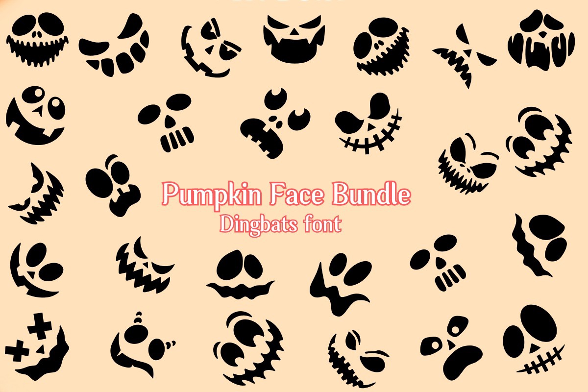 Pumpkin Face Bundle