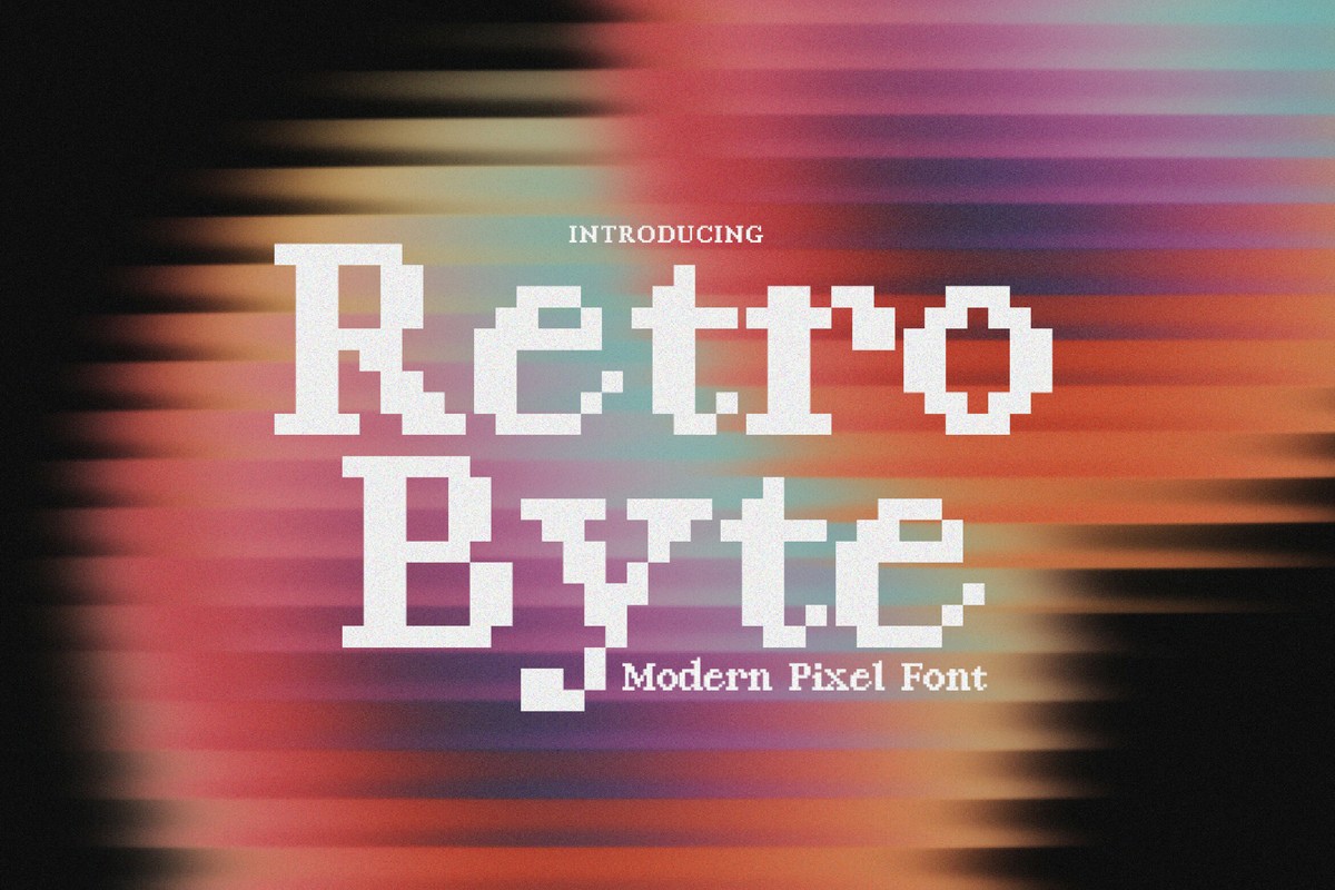 Czcionka Retro Byte