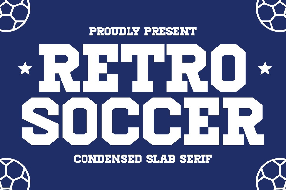 Czcionka Retro Soccer