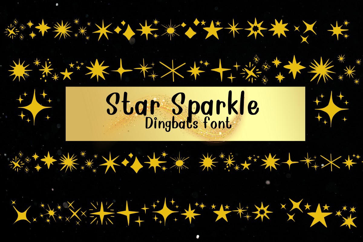 Czcionka Star Sparkle