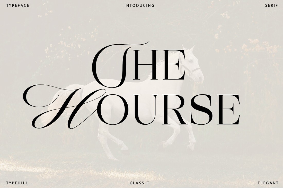 Czcionka The Hourse Serif