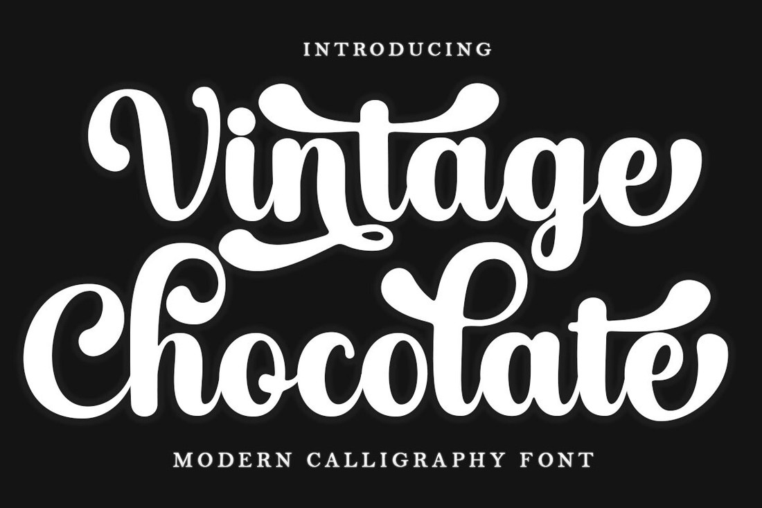 Czcionka Vintage Chocolate Script