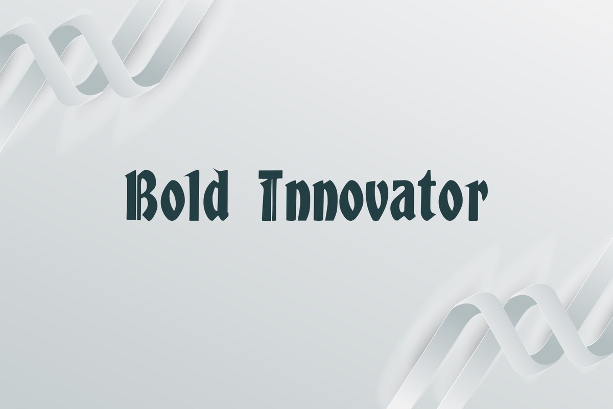 Czcionka Bold Innovator