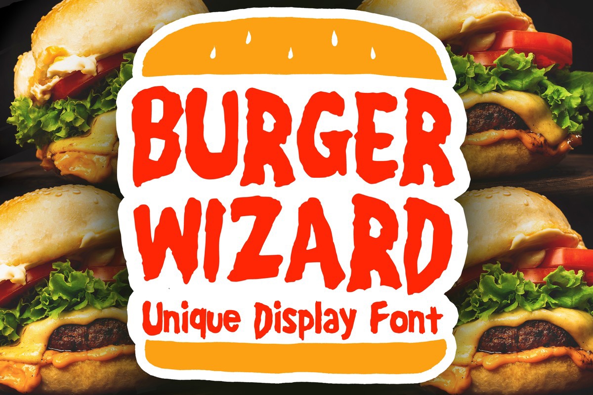 Czcionka Burger Wizard