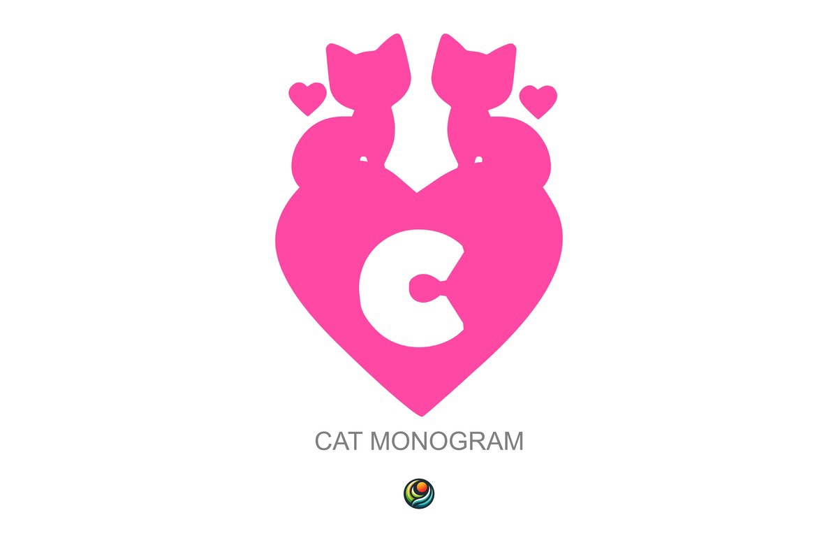 Czcionka Cat Monogram