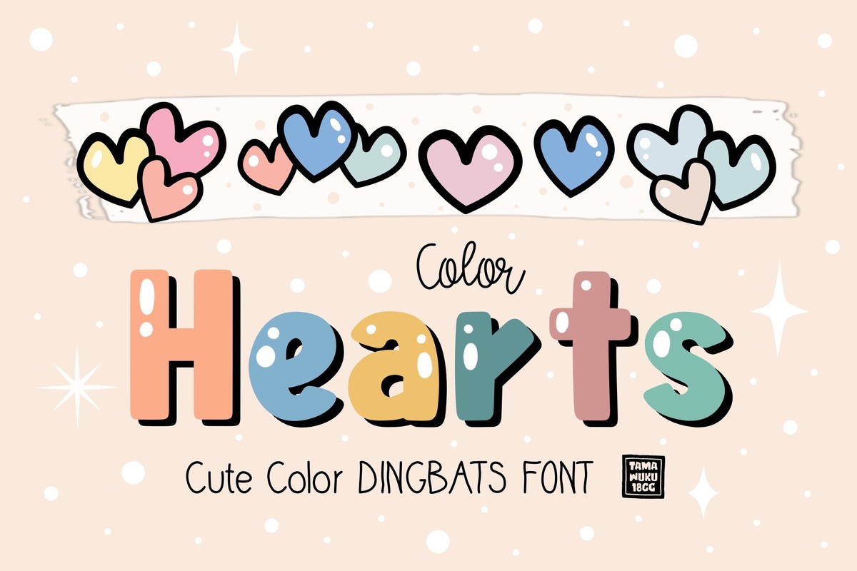 Color Hearts