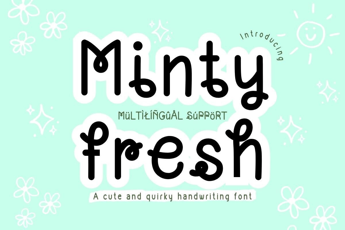 Czcionka Minty Fresh