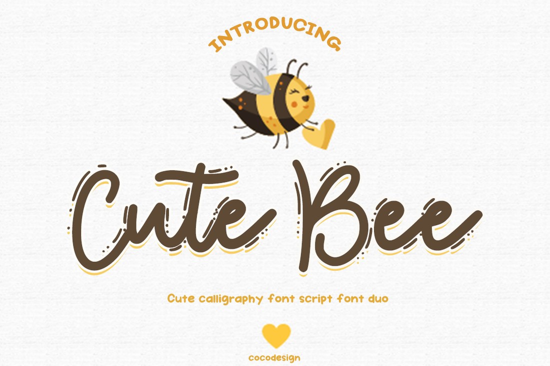 Czcionka Cute Bee