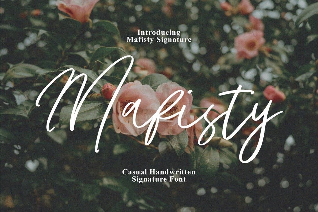 Czcionka Mafisty Signature