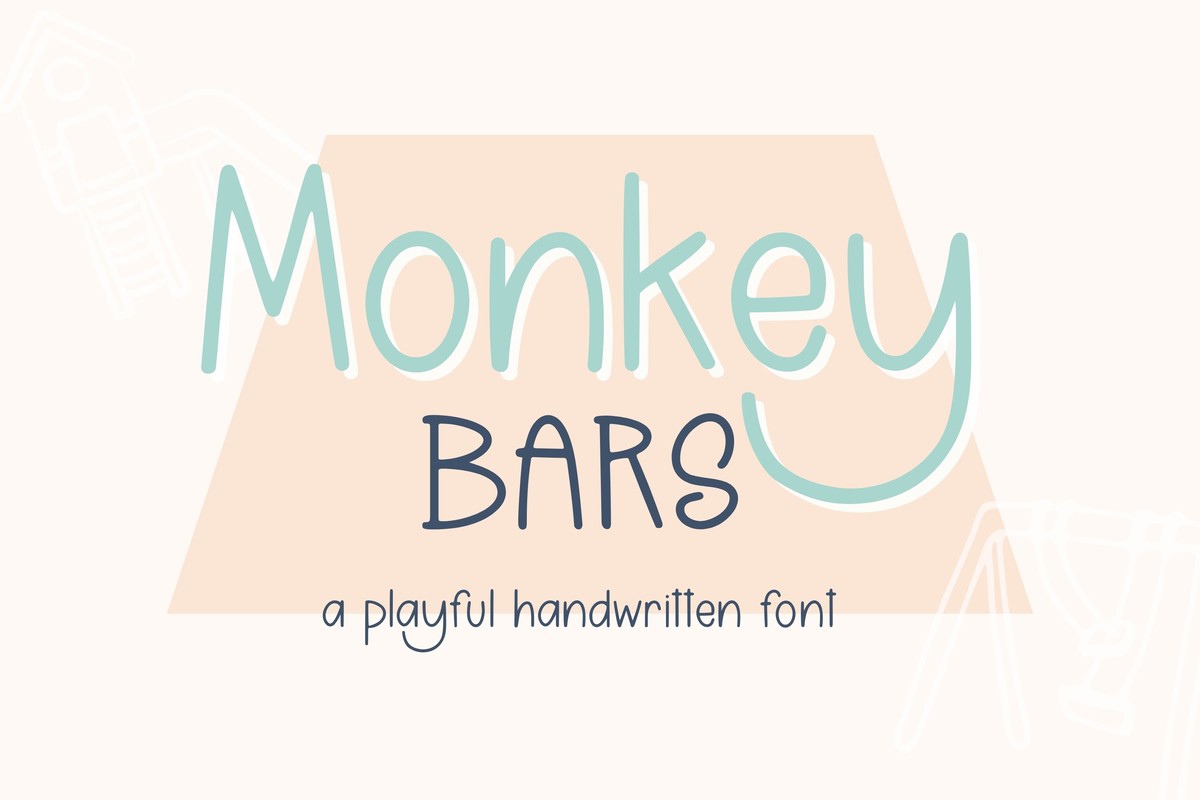 Czcionka Monkey Bars