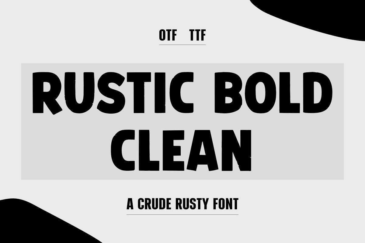 Rustic Bold Clean