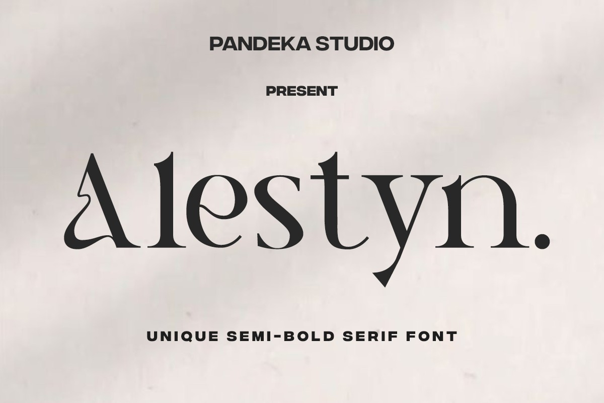 Czcionka Alestyn