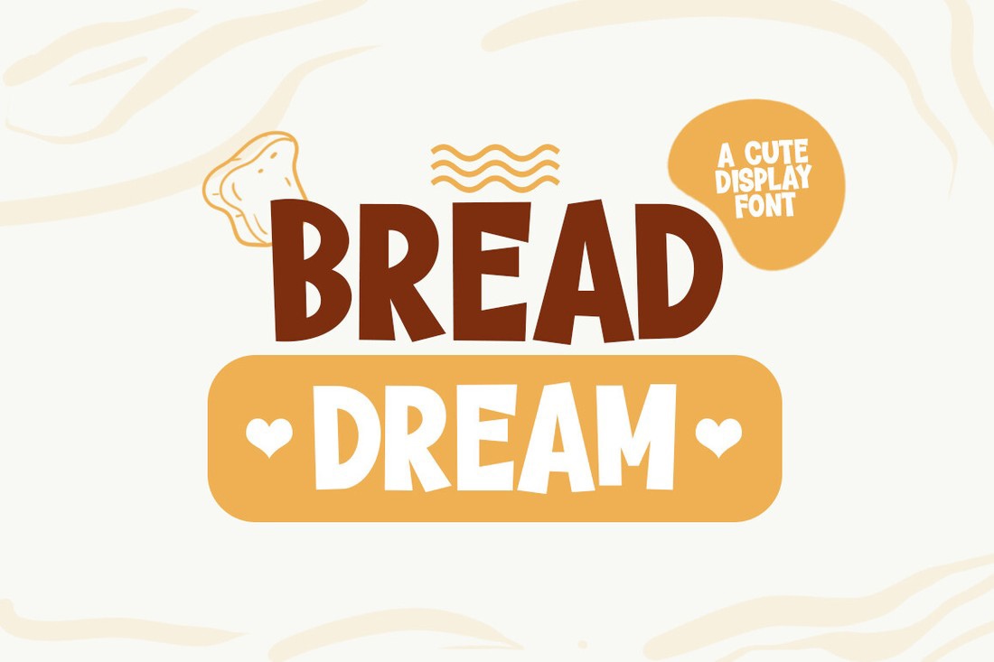 Czcionka Bread Dream