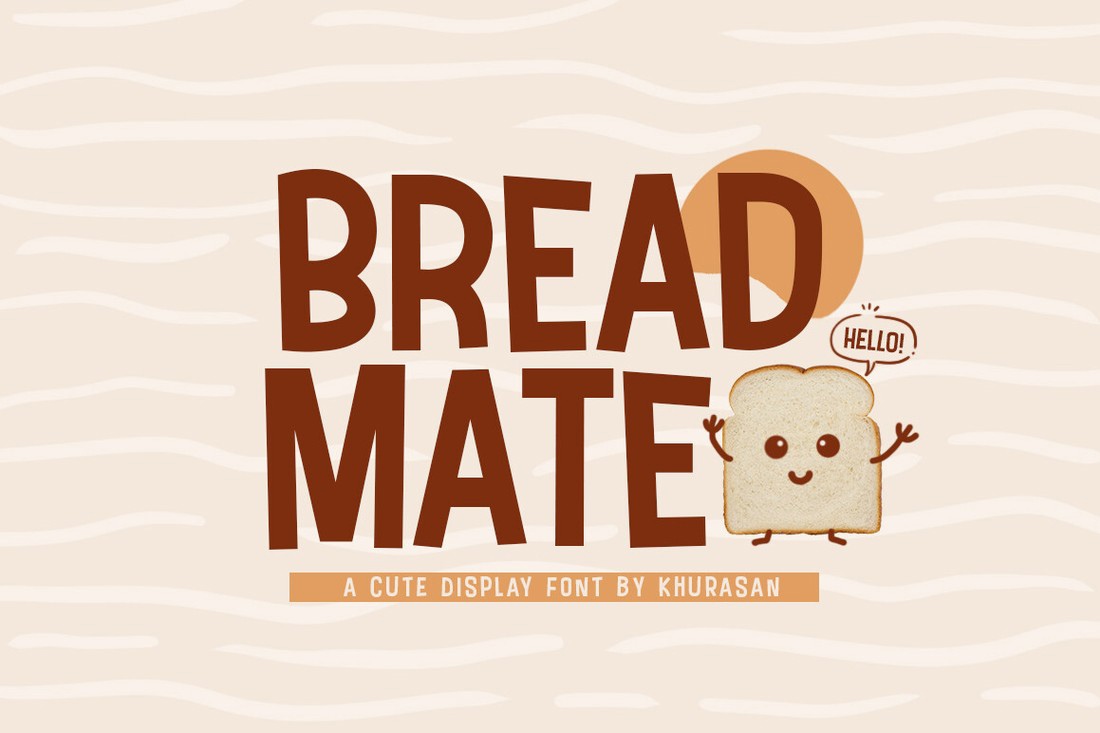 Czcionka Bread Mate