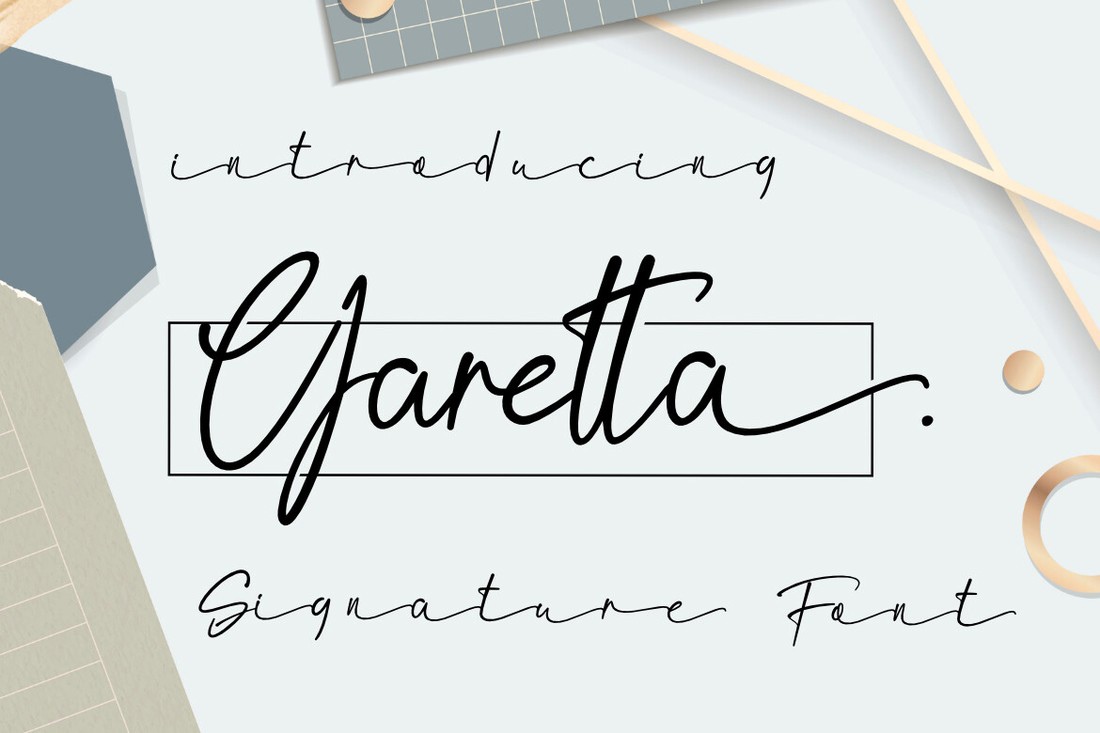 Czcionka Garetta