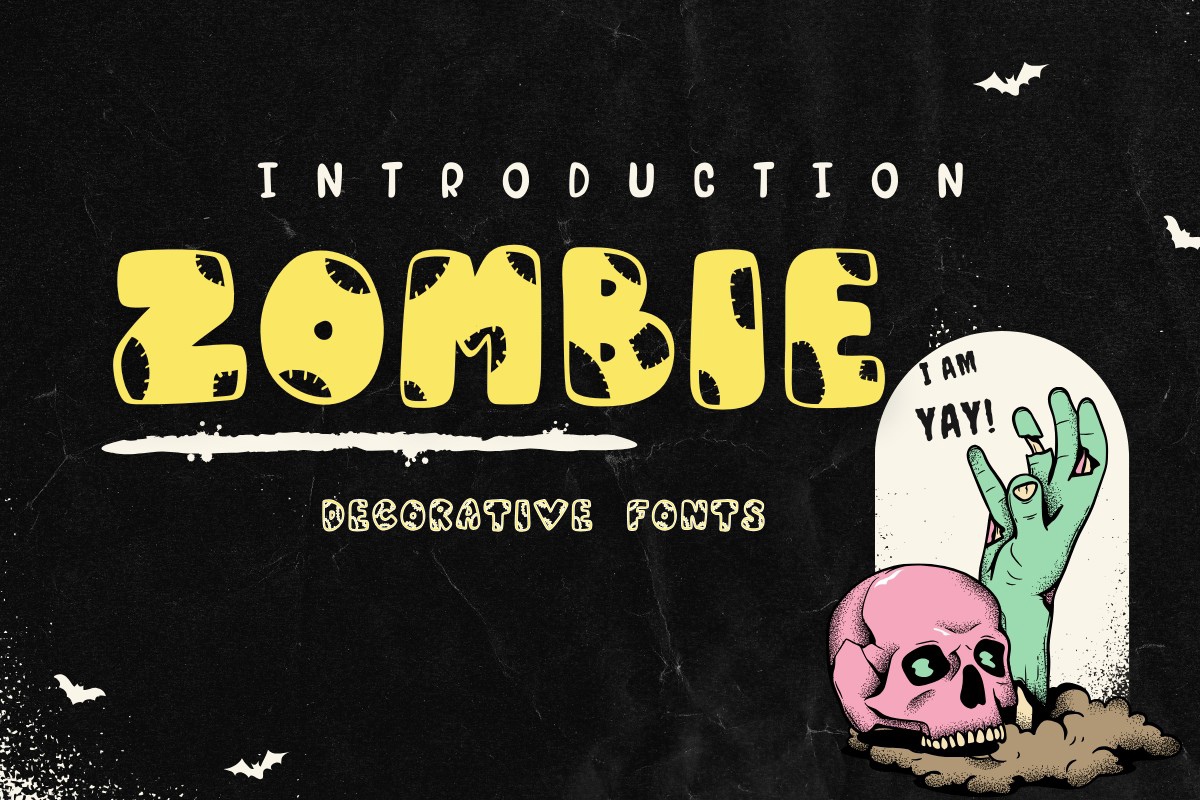 Czcionka Zombie