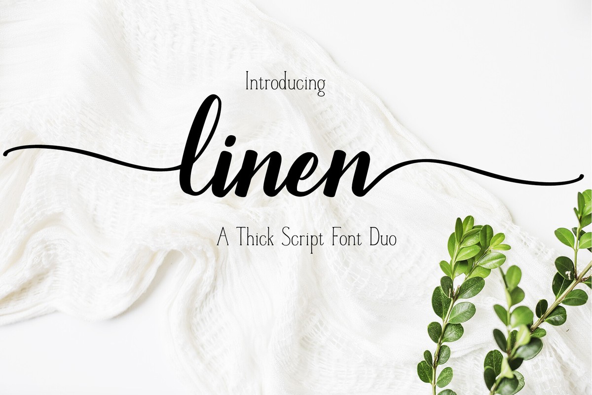 Czcionka Linen