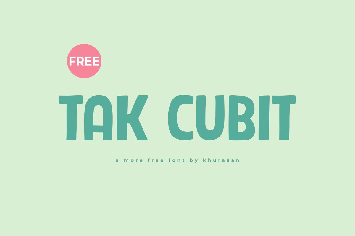 Czcionka Tak Cubit