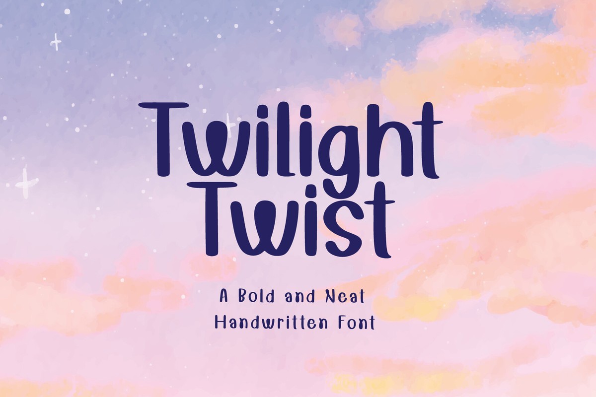 Czcionka TwilightTwist