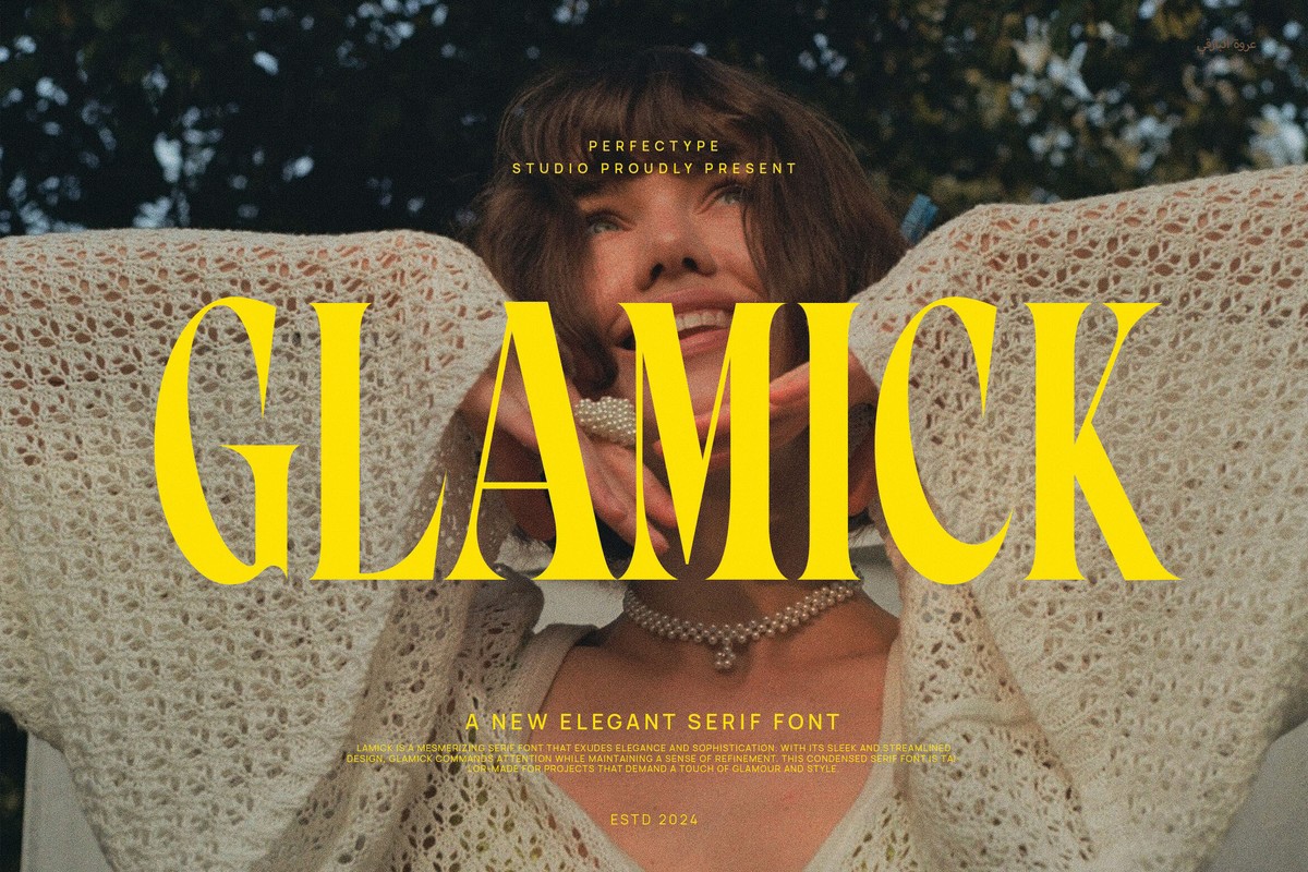 Czcionka Glamick