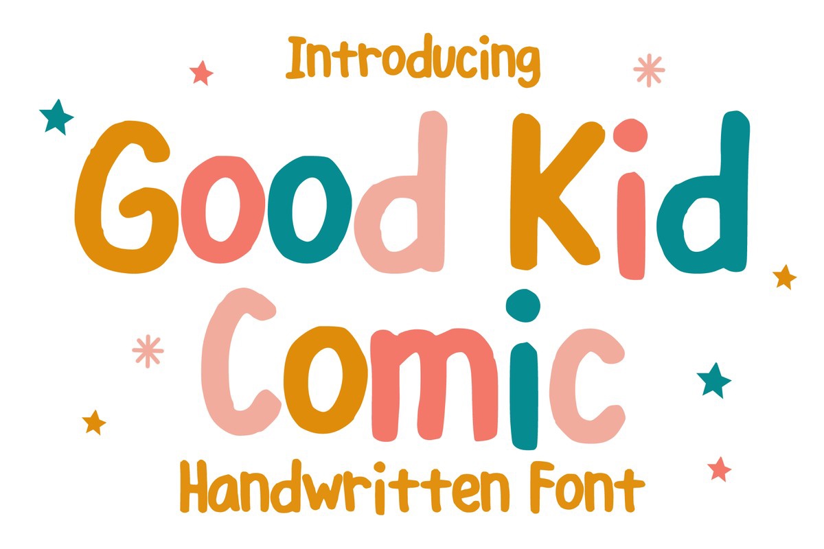 Czcionka Good Kid Comic
