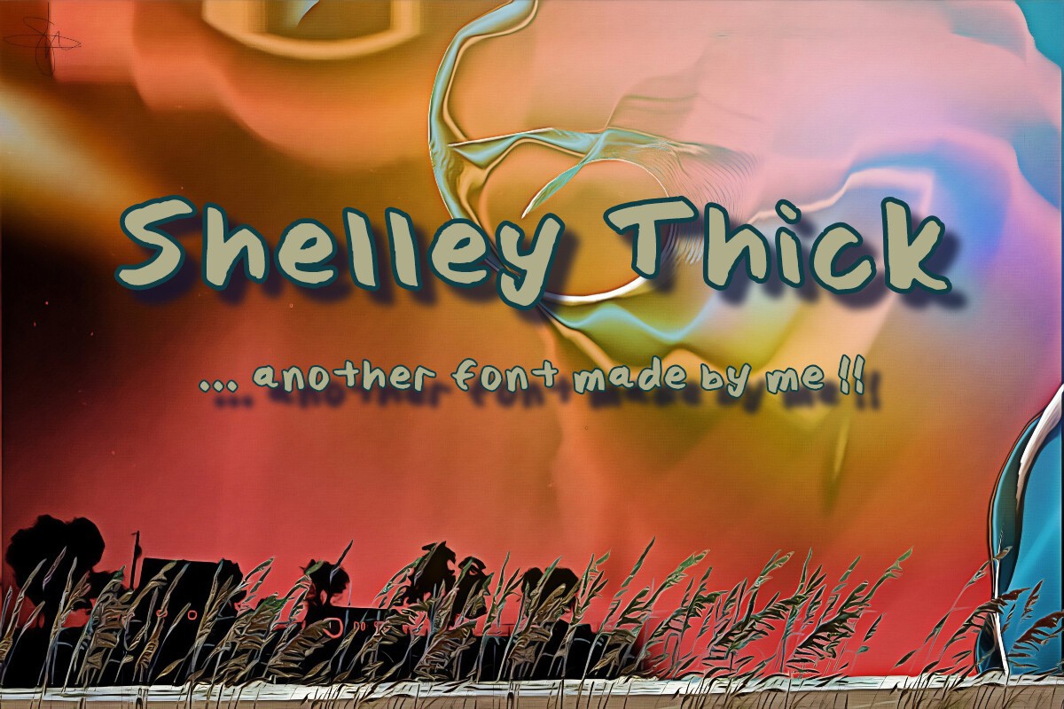 Czcionka Shelley Thick